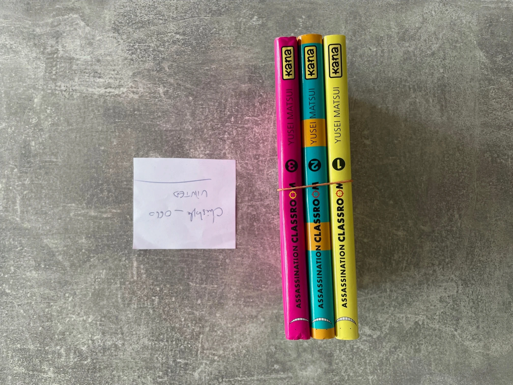 Lot de 3 mangas assassination classroom, tomes 1,2 et 3   en versão francesa. – photo 2